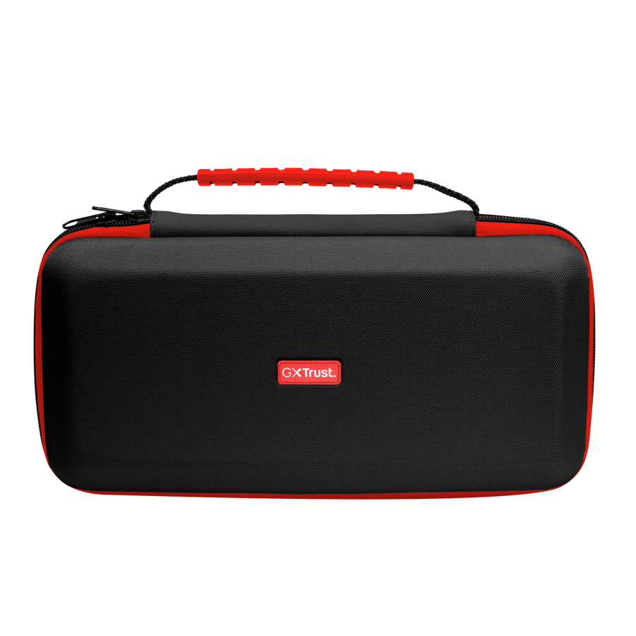 Trust GXT1252 XL Hardcase für Nintendo Switch 2 XL Hartschalenetui für optimalen Schutz für Konsole und Zubehör, schwarz
