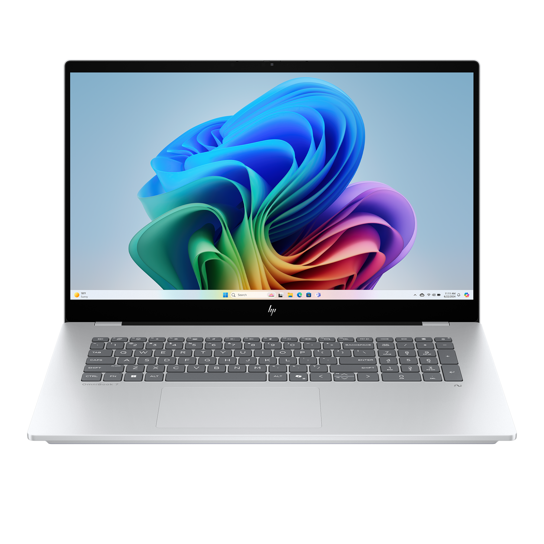 HP OmniBook 7 17-dc0177ng 17,3" FHD IPS Touch, Intel Core Ultra 7 258V, 32GB RAM, 1TB SSD, RTX 4050, Windows 11 Pro