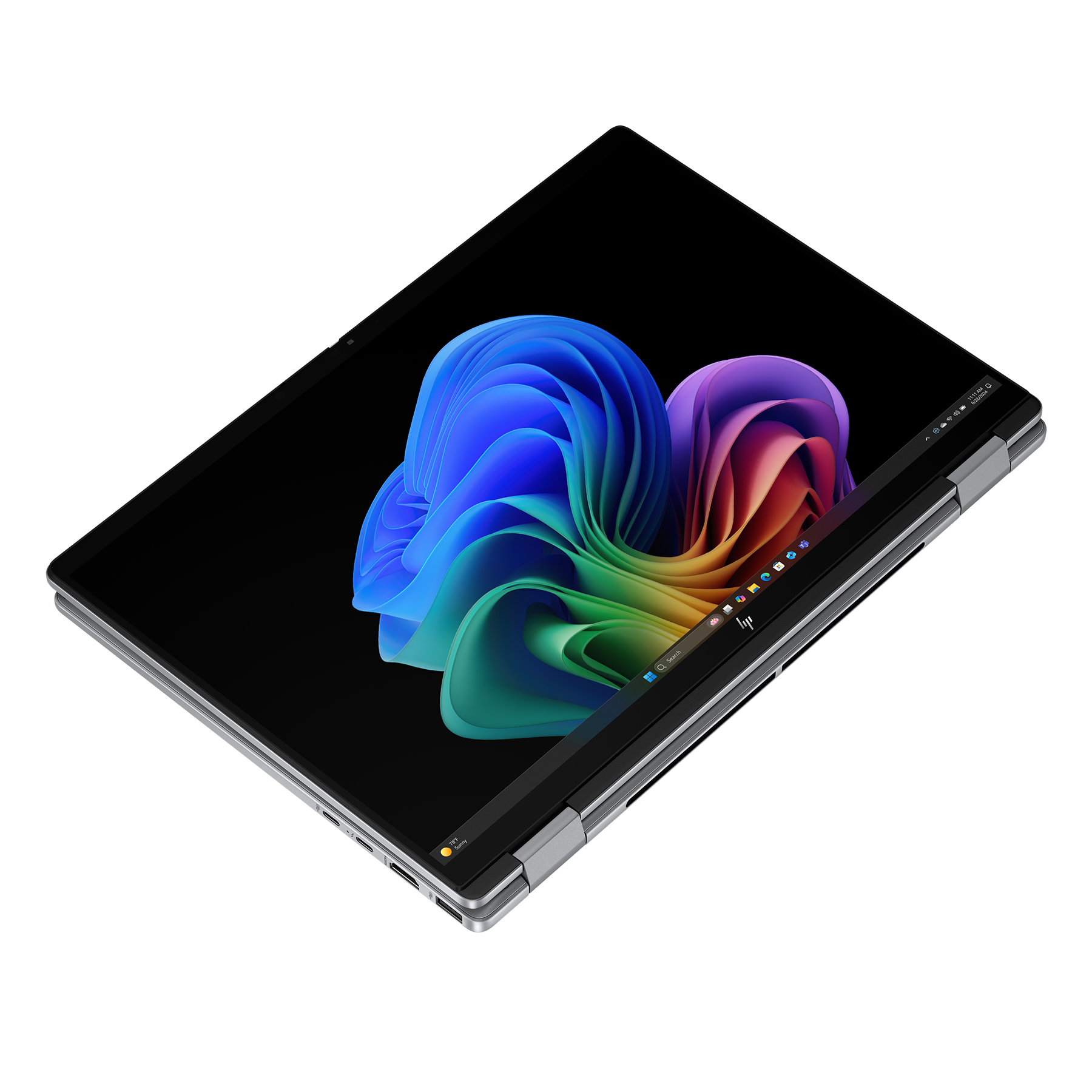 HP OmniBook X Flip 14-fm0177ng 14,0" 3K OLED Touch, Intel Core Ultra 7 258V, 32 GB RAM, 1 TB SSD, Windows 11 Notebooks Produkt Bild 3
