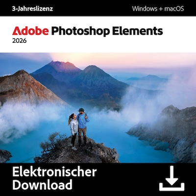 Adobe Photoshop Elements 2026 | 3 Jahre