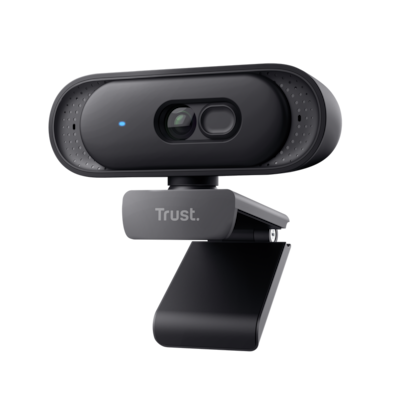 Trust Tomar 2K QHD Webcam, Schwarz