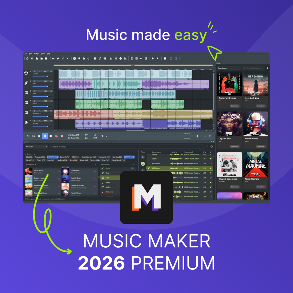 Magix Music Maker 2026 Premium