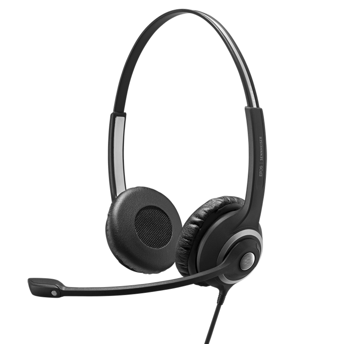 EPOS Headset IMPACT SC 268, Stereo, kabelgebunden EasyDisconnect, binaurales Headset mit Kopfbügel, für Narrowband Telef...
