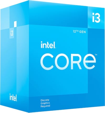Intel Core i3-12100F - 4C/8T, 3.30-4.30GHz, boxed