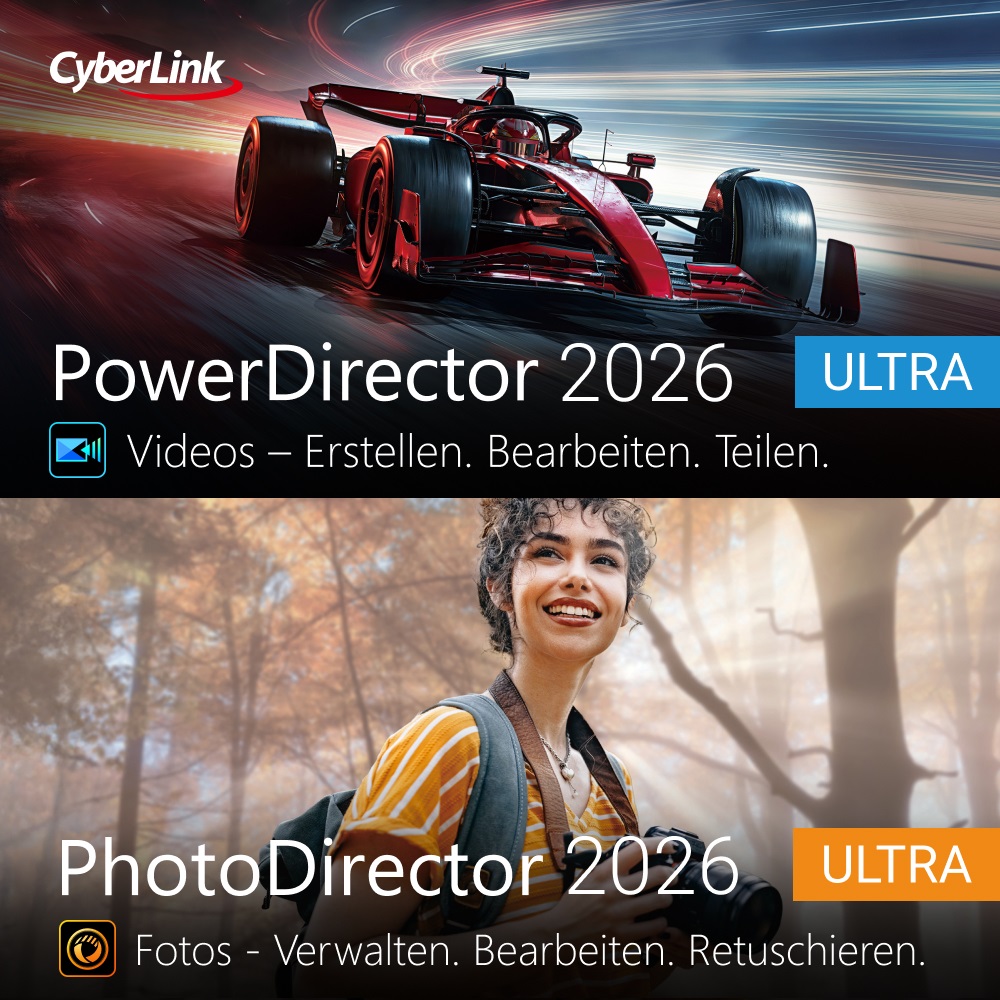 PowerDirector 2026 Ultra & PhotoDirector 2026 Ultra