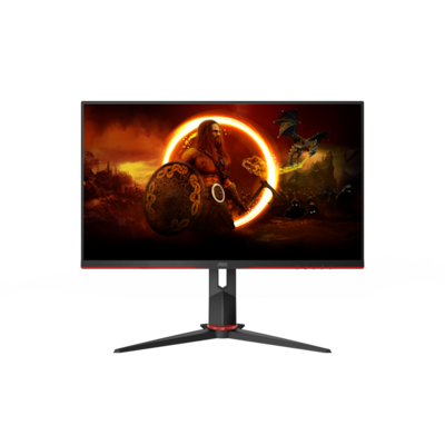 AOC Gaming 27G2ZN3 27 Zoll Monitor, 280 Hz, 0.5 ms, FreeSync Premium (1920x1080, HDMI, DisplayPort) schwarz/rot