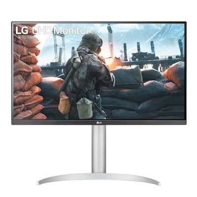 LG 27UP650K-W Monitor - 4K UHD- IPS, Höhenverstellung B-Ware - HDMI, DisplayPort 1.4