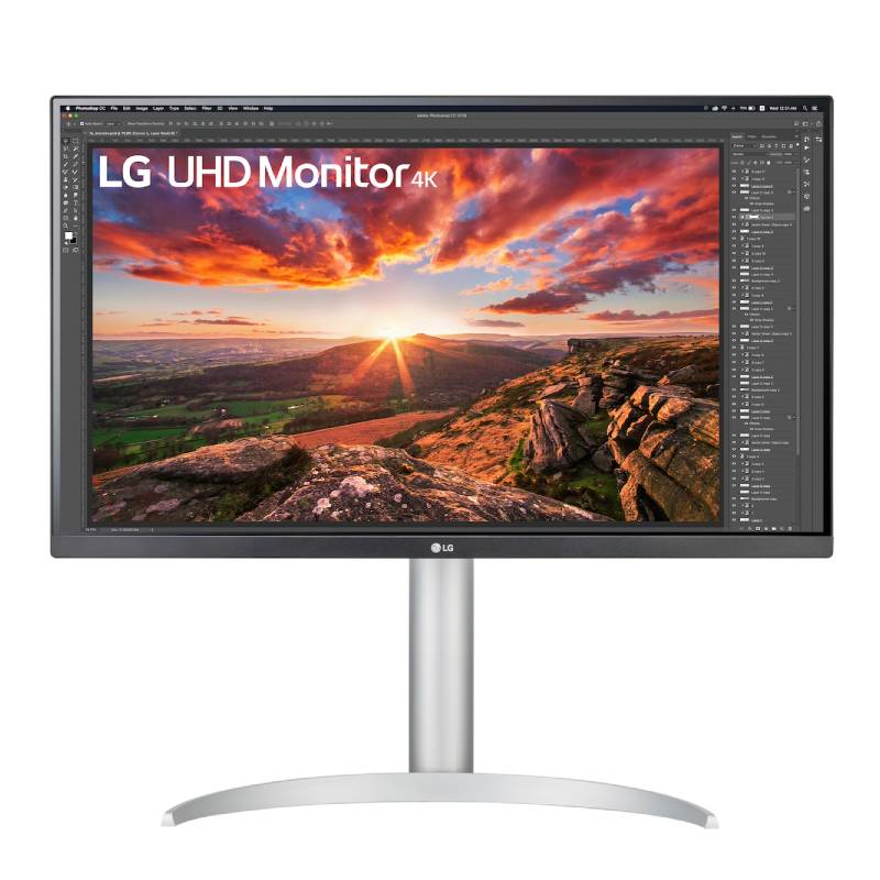 LG 27UP850K-W Monitor - 4K UHD- IPS, Höhenverstellung B-Ware - HDMI, DisplayPort 1.4, USB-C