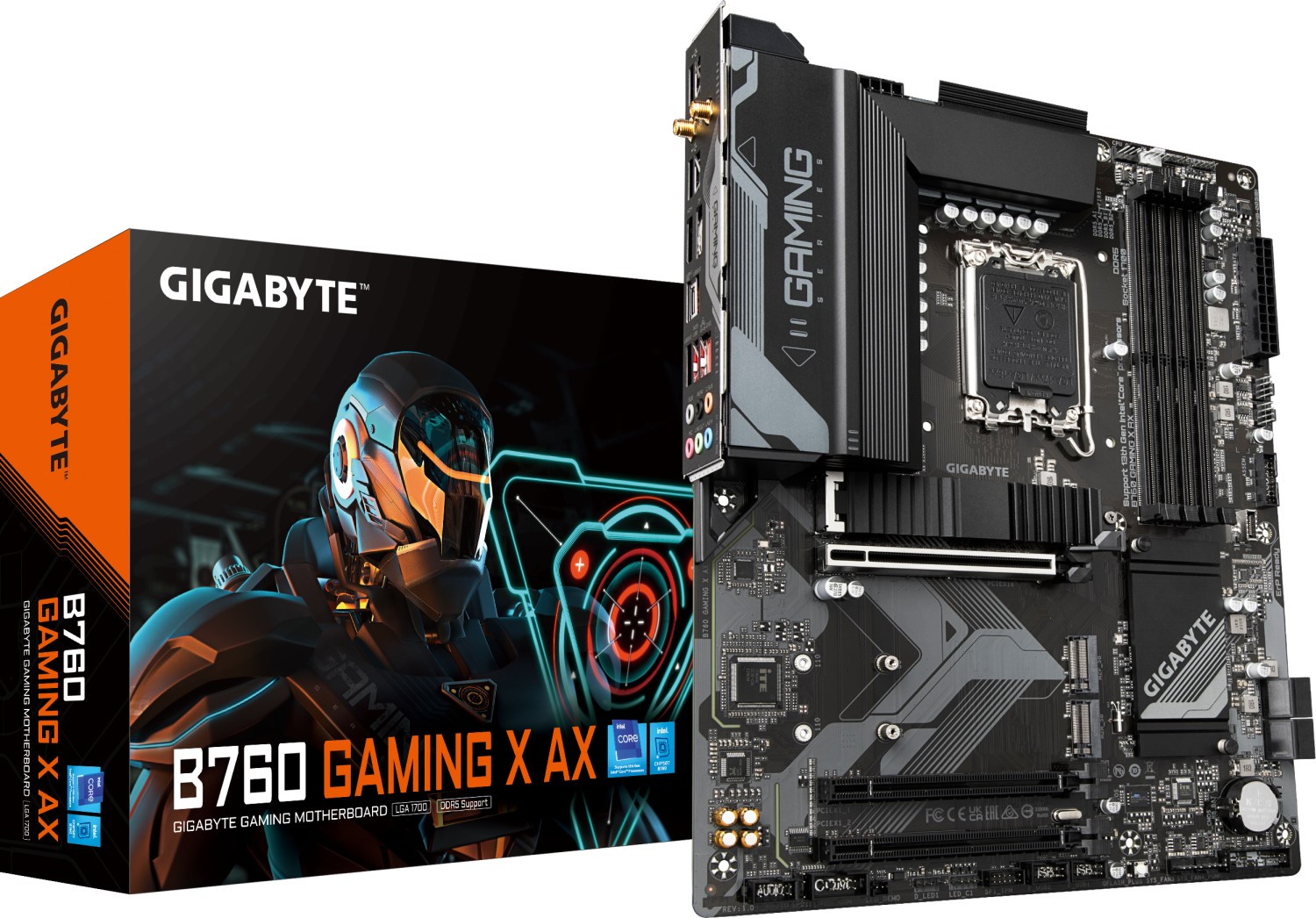 GIGABYTE B760 GAMING X AX Mainboard