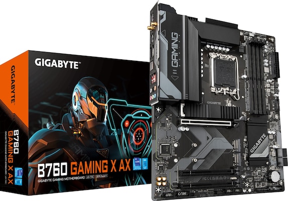 GIGABYTE B760 GAMING X AX Mainboard