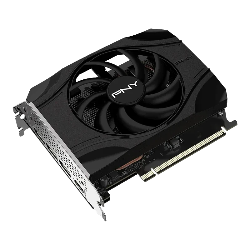 PNY GeForce RTX 5050 Single Fan Grafikkarte - 8GB GDDR6, HDMI, 3x DP