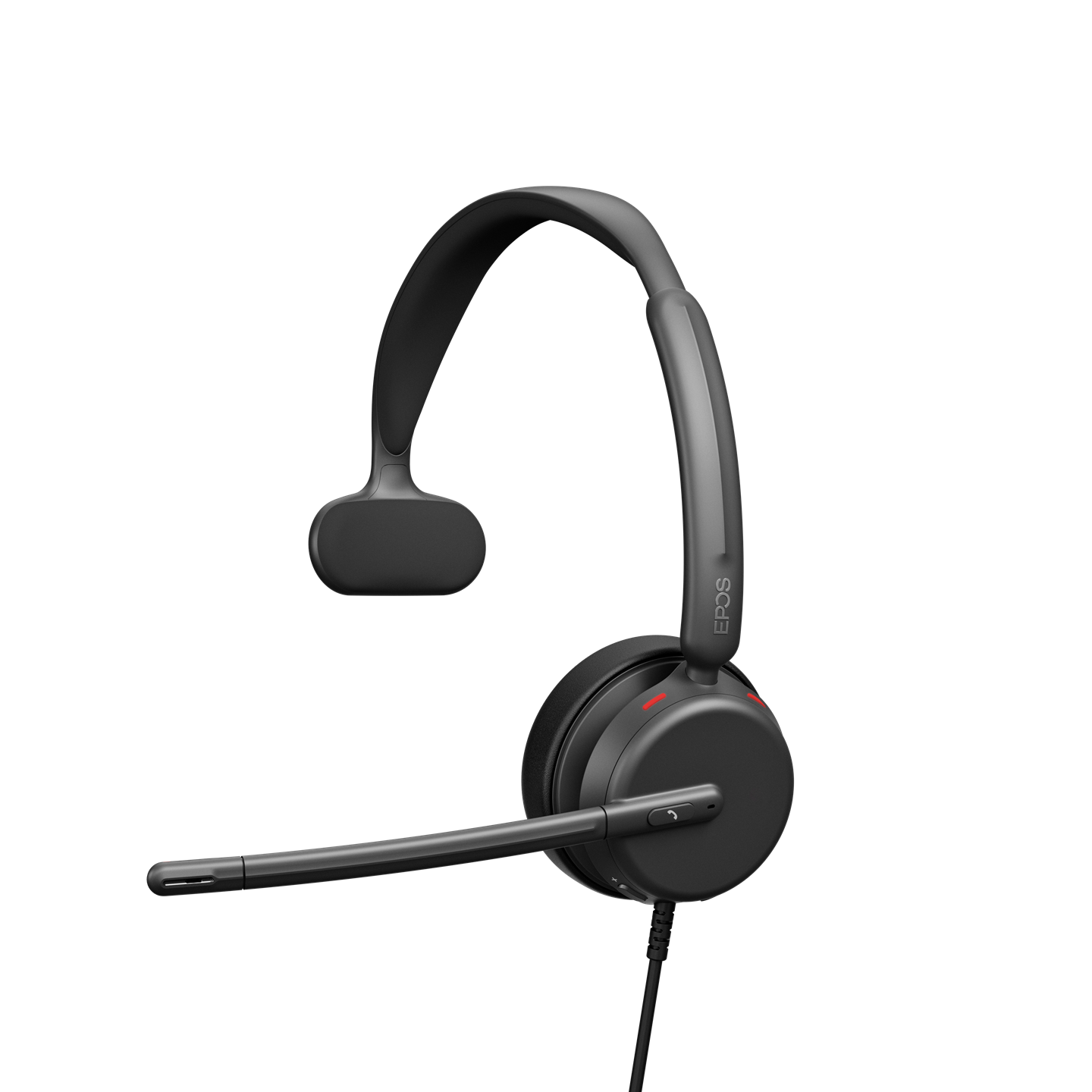 Epos Impact 430T Monaurales (einseitiges)-Headset, Kabelgebunden MS Teams zertifiziert