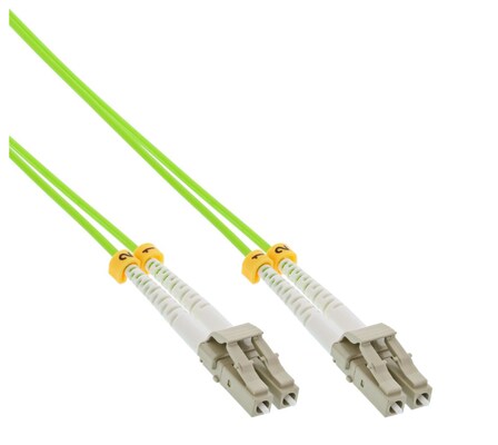 Thumbnail - LWL Duplex Kabel LC/LC, 50/125µm, 1m, OM5, halogenfrei