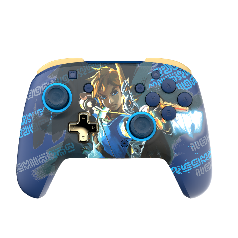 PDP Rematch GLOW Link Hero kabelloser Controller für die Nintendo Switch