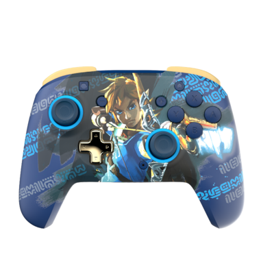 PDP Rematch GLOW Link Hero kabelloser Controller für die Nintendo Switch
