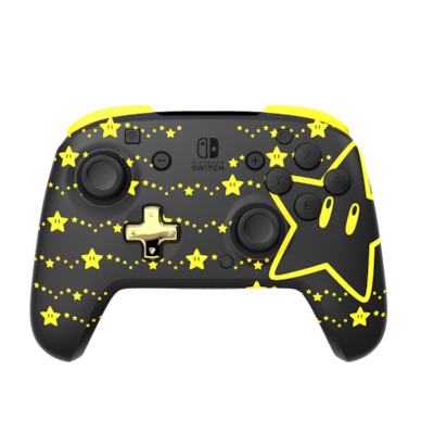 PDP Rematch GLOW Stars kabelloser Controller für die Nintendo Switch