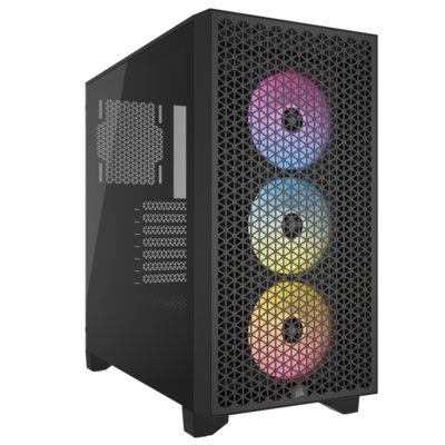 Corsair 3000D RGB AIRFLOW schwarz | PC-Gehäuse