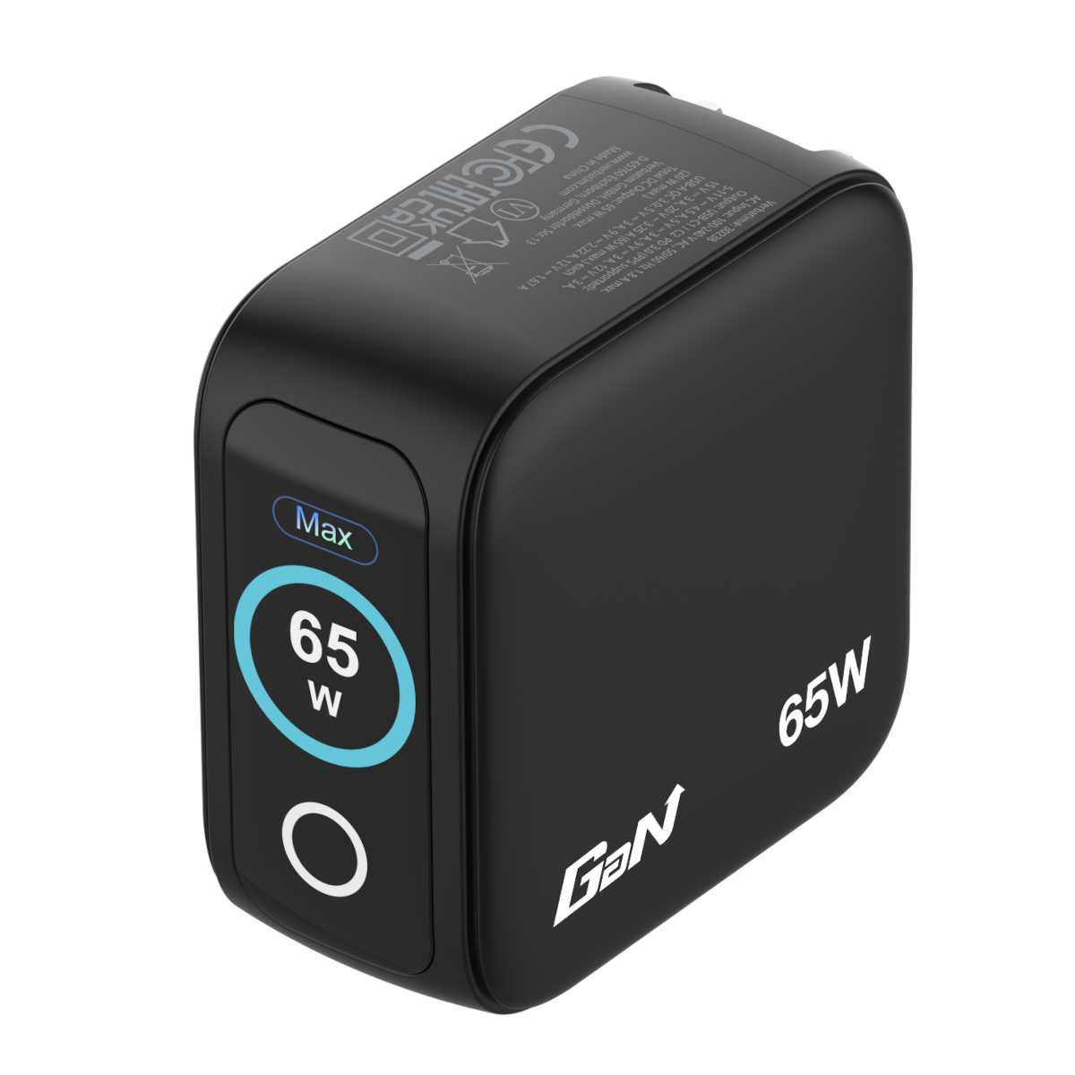 Verbatim Mini GaN Charger 65W with Display