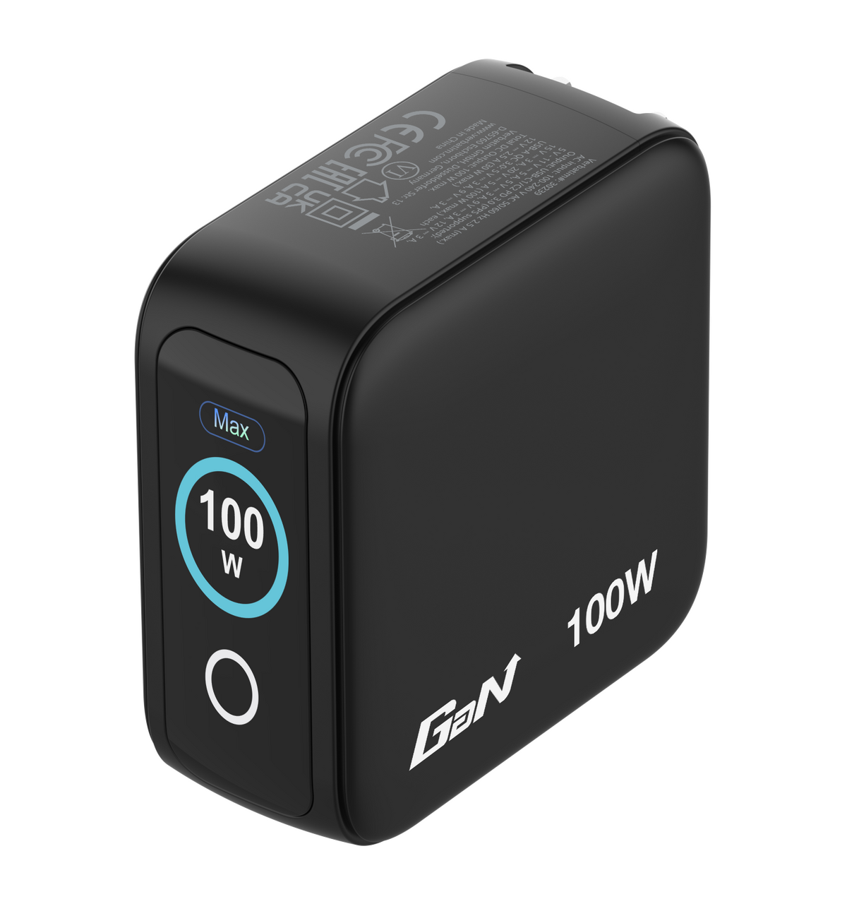 Verbatim Mini GaN Charger 100W with Display