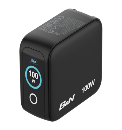 Verbatim Mini GaN Charger 100W with Display