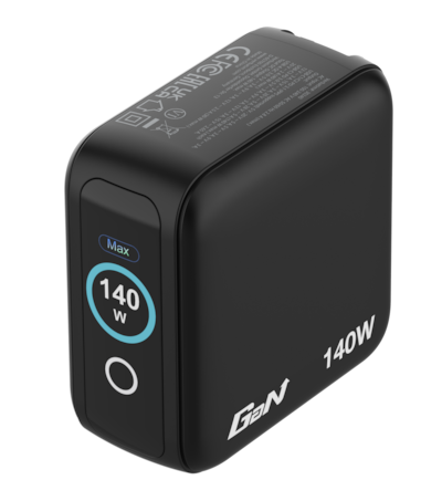 Verbatim Mini GaN Charger 140W with Display