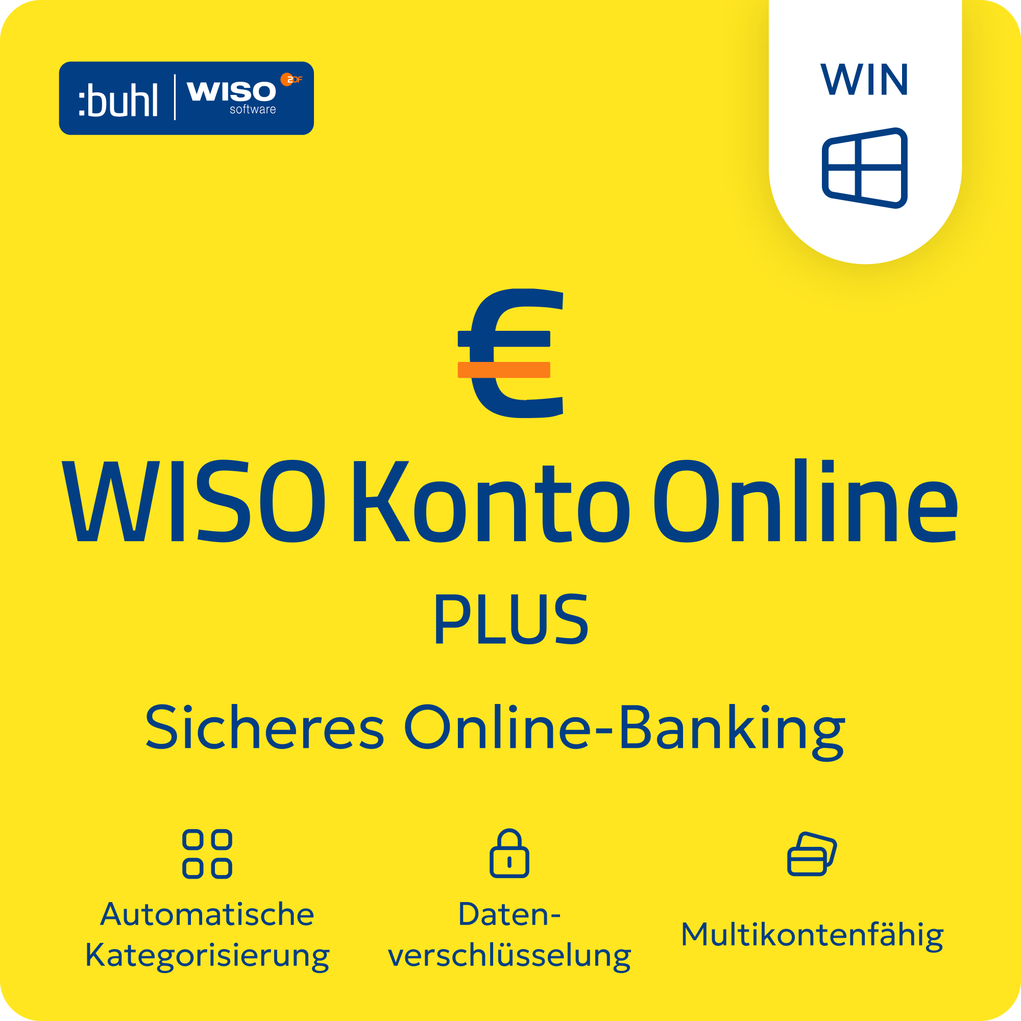 Buhl Data WISO Konto Online Plus 365 2027 [1 Nutzer / 1 Jahr]
