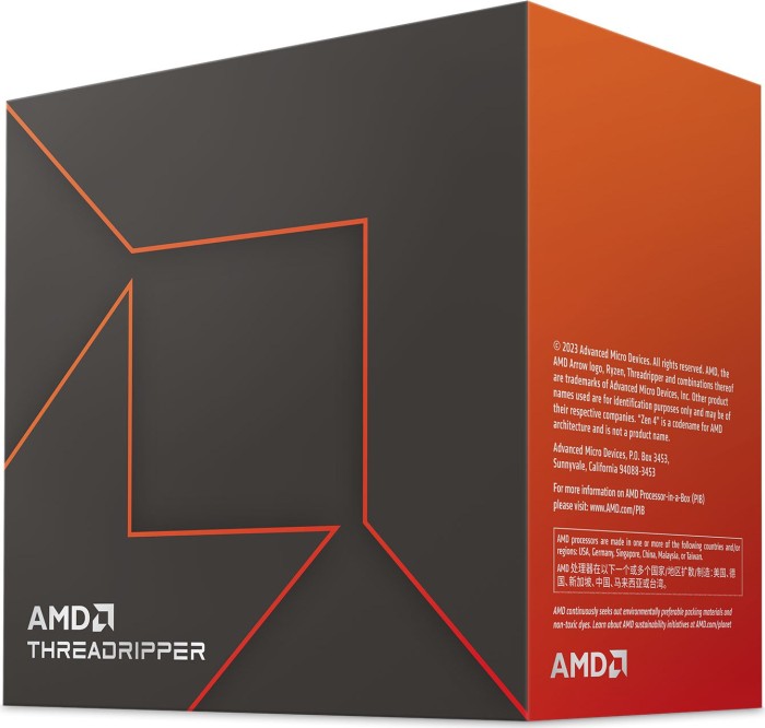 Thumbnail - AMD Ryzen Threadripper 7980X Prozessor boxed ohne Kühler