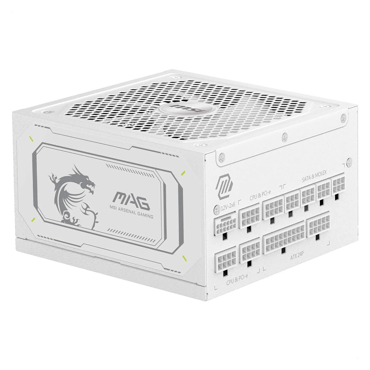 MSI MAG A1000GL PCIE5 White | PC-Netzteil