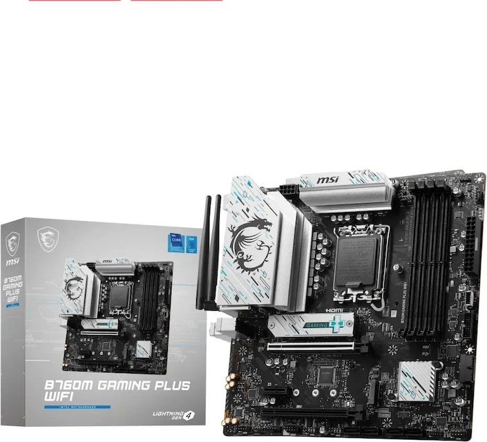 MSI B760M GAMING PLUS WIFI motherboard