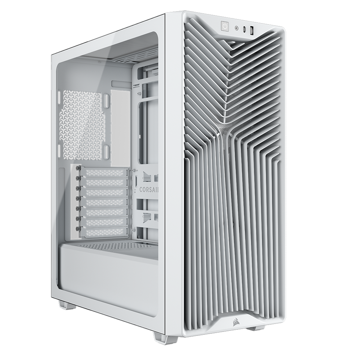 CORSAIR 3200D RS White | PC-Gehäuse