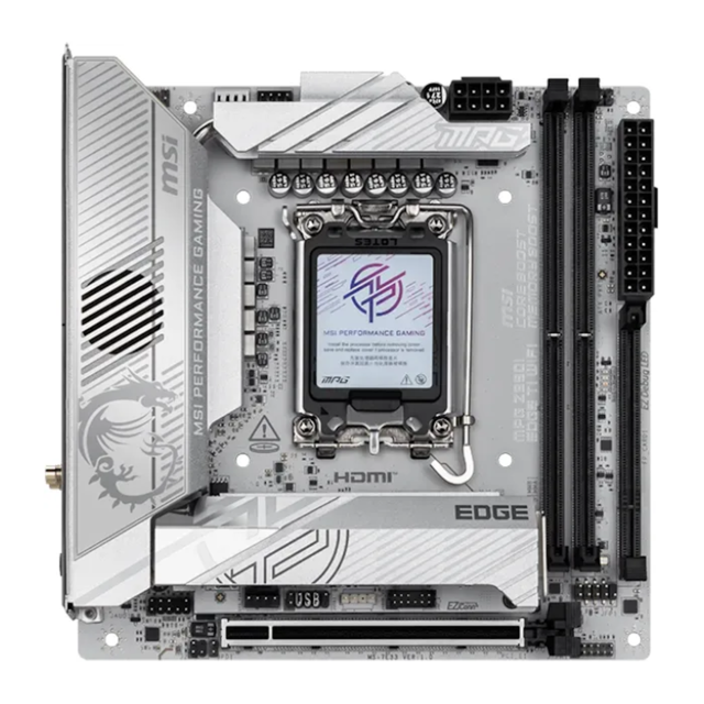 MSI MPG Z890I Edge TI WiFI motherboard