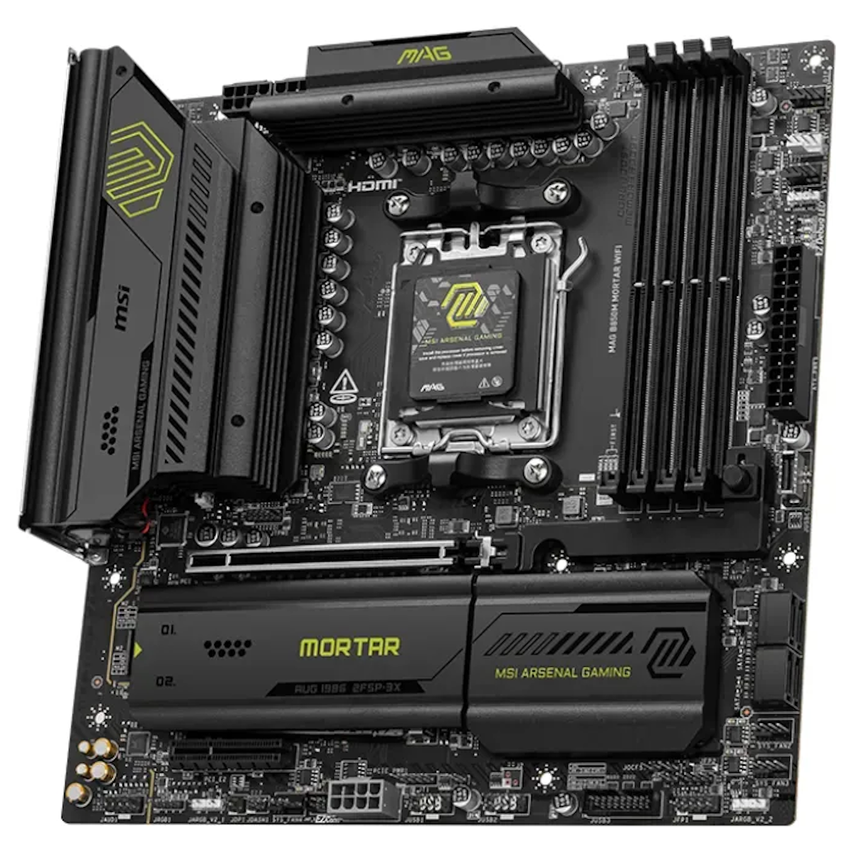 MSI MAG B850M Mortar WIFI Mainboard Sockel AM5 Mainboards Produkt Bild 3