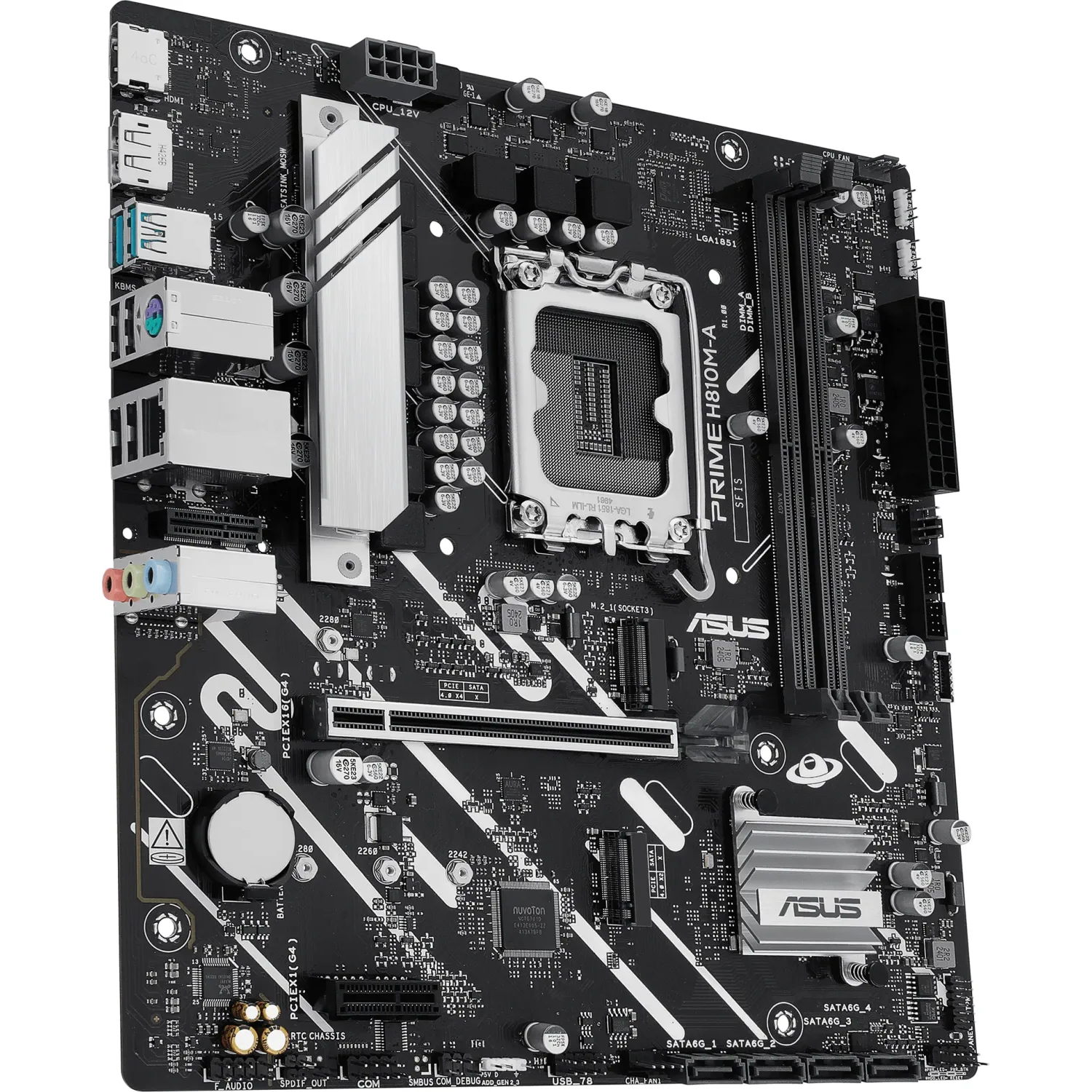 ASUS Prime H810M-A CSM Mainboard Sockel 1851 Mainboards Produkt Bild 2