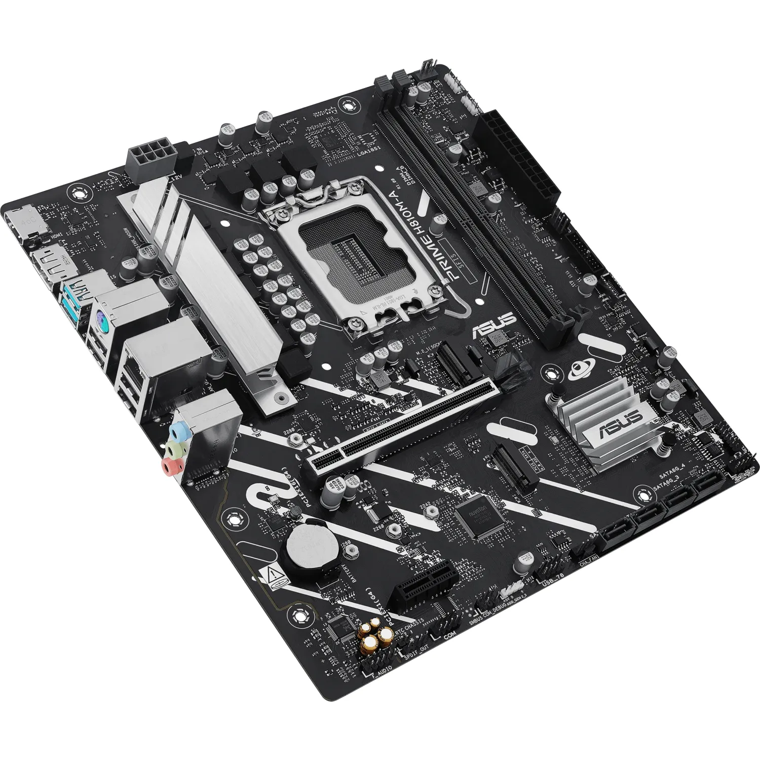 ASUS Prime H810M-A CSM Mainboard Sockel 1851 Mainboards Produkt Bild 3