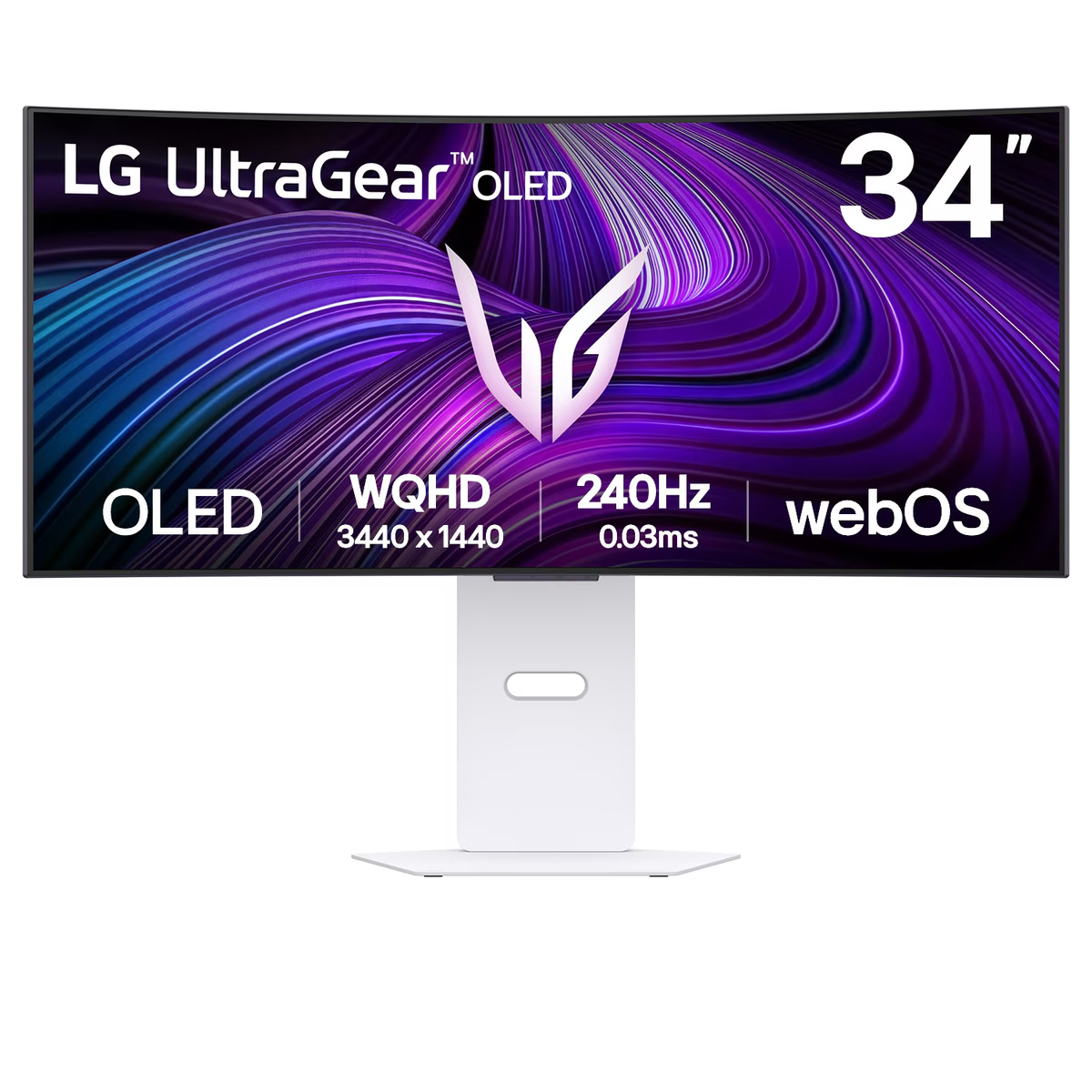 LG 34GX90SA-W.AEU OLED Gaming - 240Hz, 0,03ms(GtG) NVIDIA® G-SYNC® Compatible/AMD FreeSync™ Premium/VESA Certified Adapt...