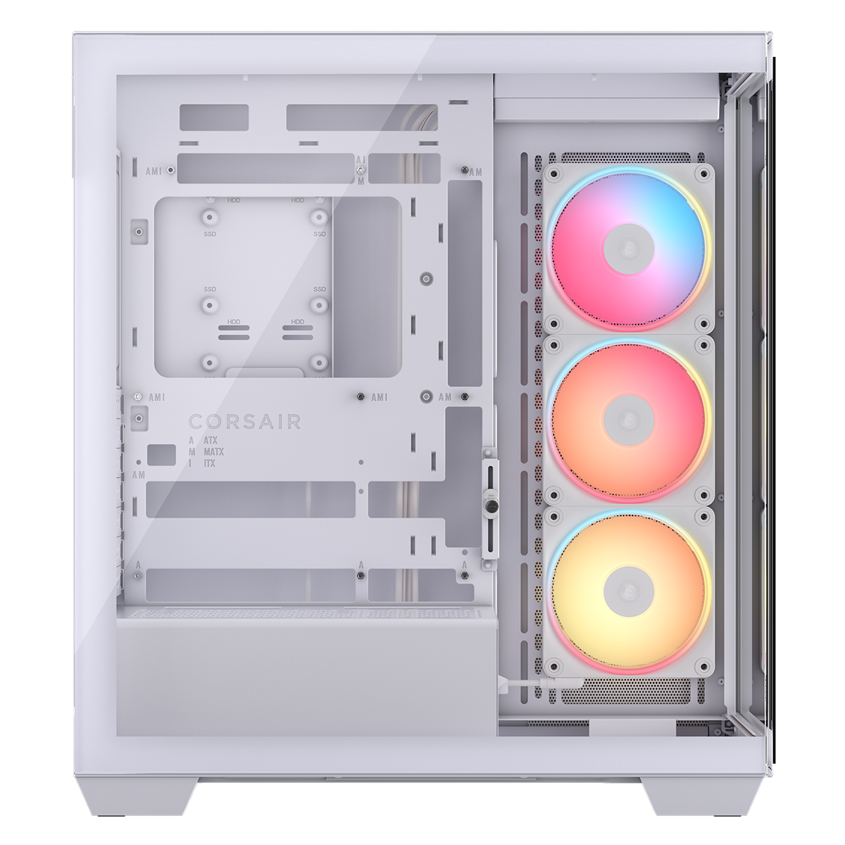 CORSAIR 3500X LX-R RGB iCUE LINK weiß | PC-Gehäuse Gehäuse Produkt Bild 3