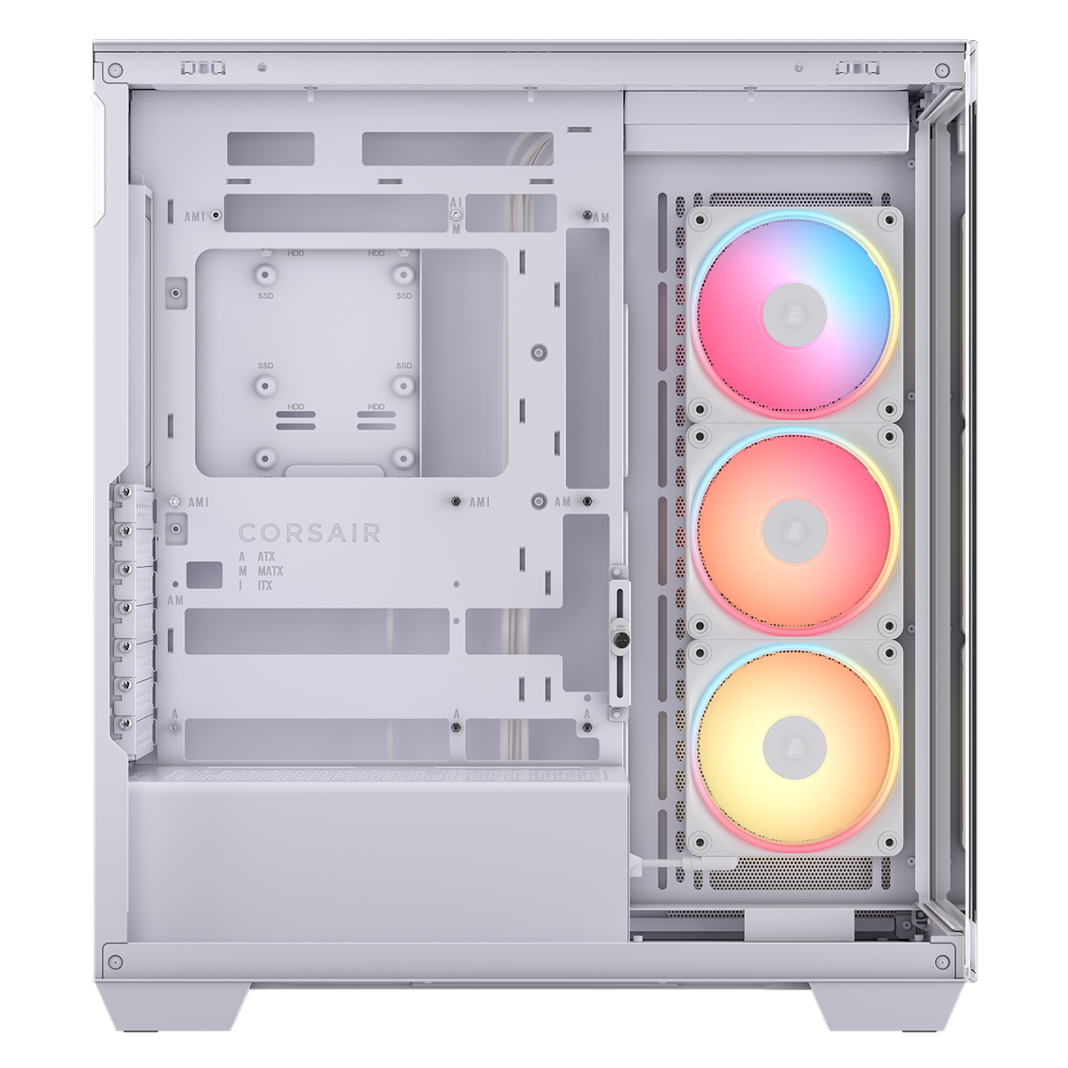 CORSAIR 3500X LX-R RGB iCUE LINK weiß | PC-Gehäuse Gehäuse Produkt Bild 4