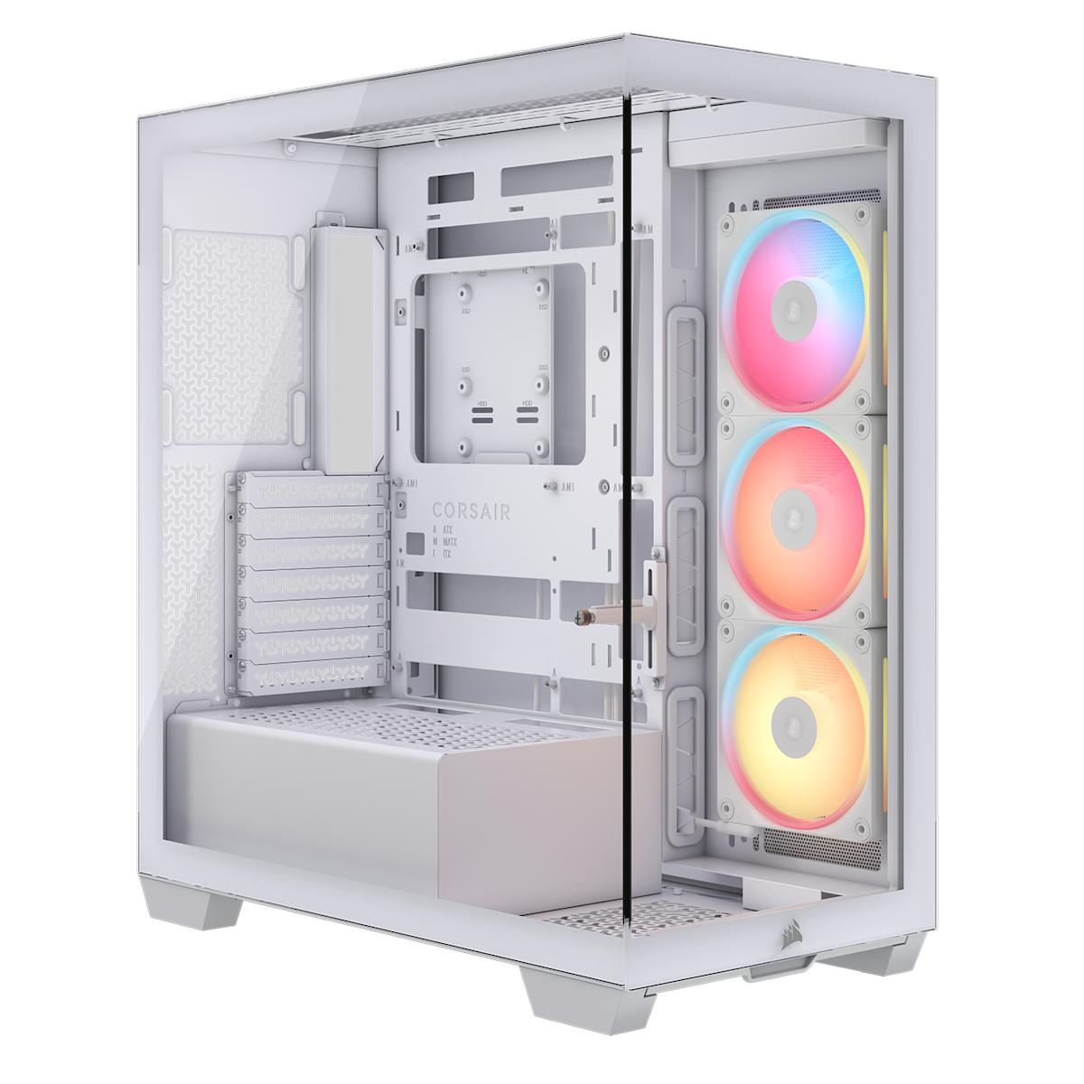 CORSAIR 3500X LX-R RGB iCUE LINK weiß | PC-Gehäuse