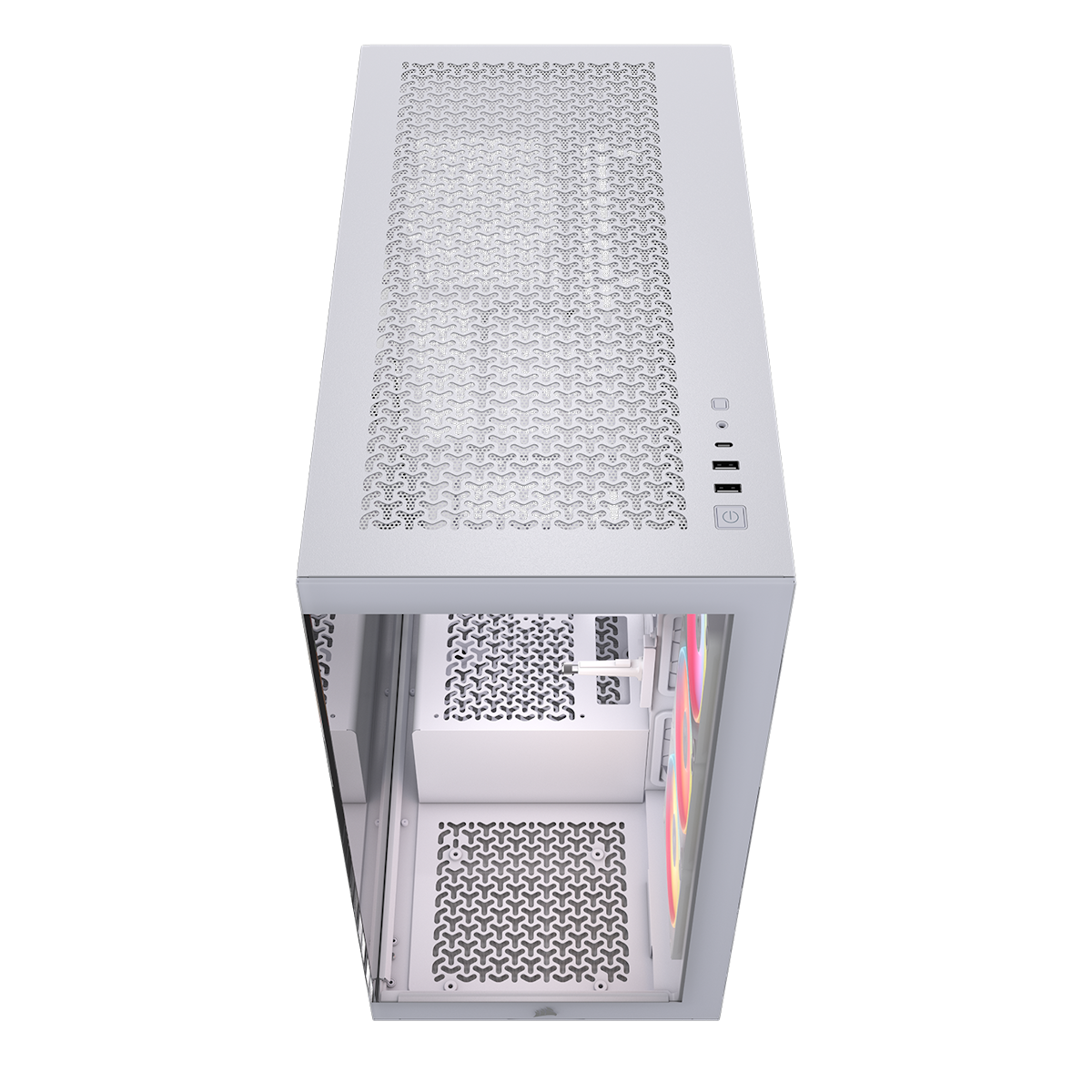 CORSAIR 3500X LX-R RGB iCUE LINK weiß | PC-Gehäuse Gehäuse Produkt Bild 8