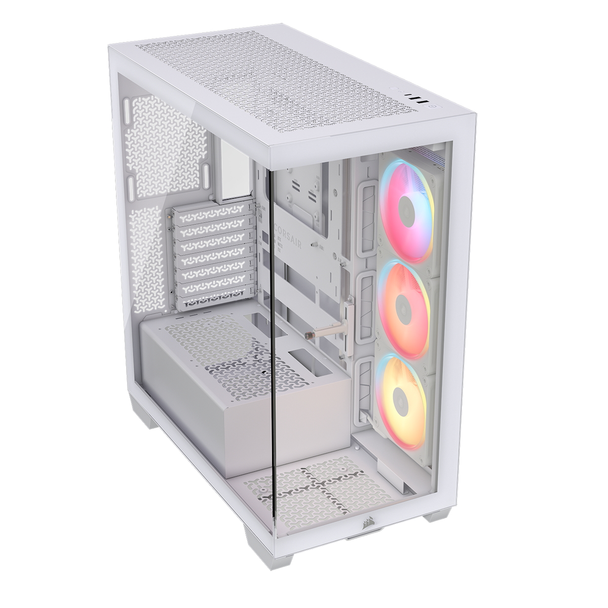 CORSAIR 3500X LX-R RGB iCUE LINK weiß | PC-Gehäuse Gehäuse Produkt Bild 2