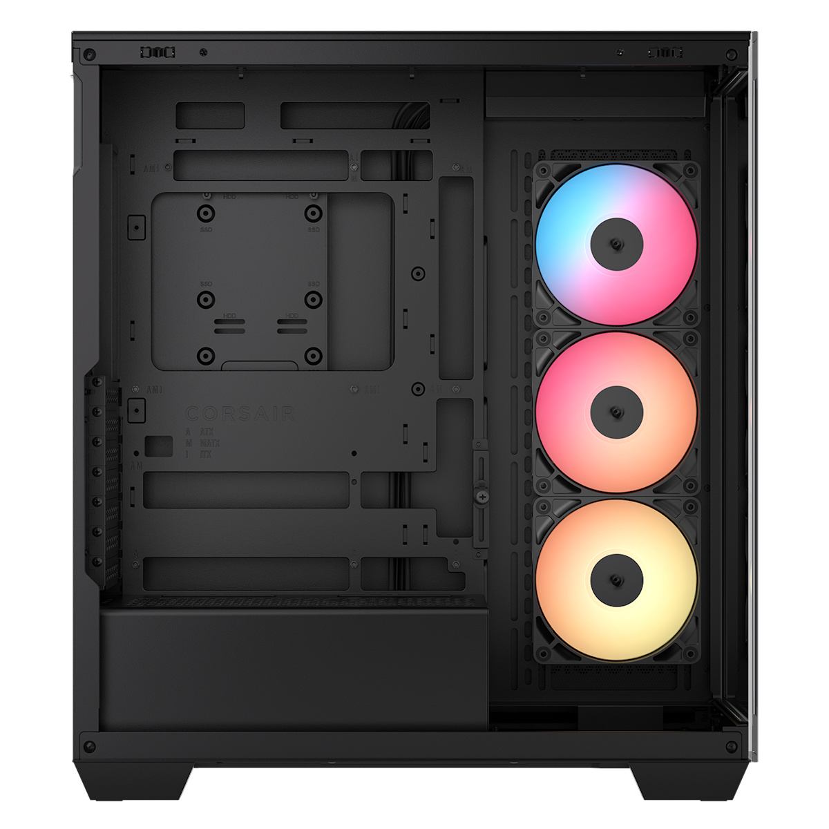 CORSAIR 3500X RS-R ARGB schwarz | PC-Gehäuse Gehäuse Produkt Bild 4