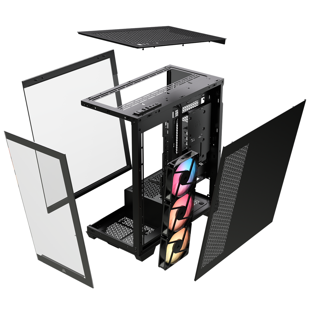 CORSAIR 3500X RS-R ARGB schwarz | PC-Gehäuse Gehäuse Produkt Bild 10