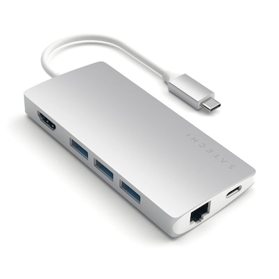 Satechi Type-C Multi-Port Hub 4K Ethernet V2 silver