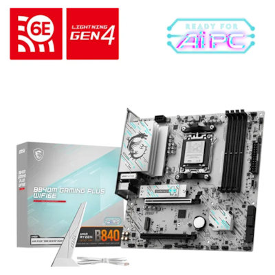 MSI B840M Gaming Plus WIFI6E Mainboard Sockel AM5