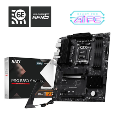 MSI PRO B850-S WIFI6E Mainboard Sockel AM5