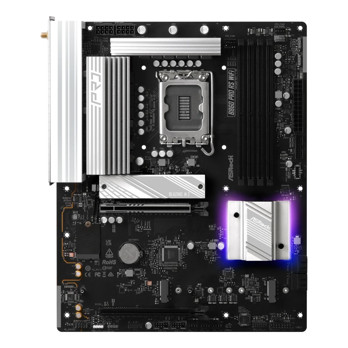 ASRock B860 Pro RS WiFi motherboard