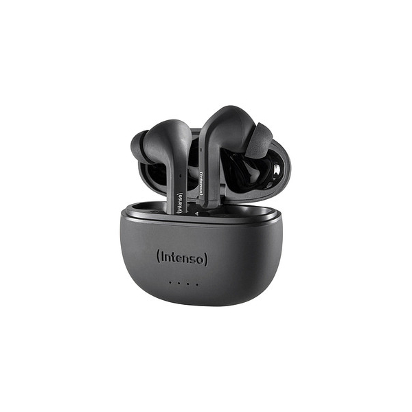 Intenso Black Buds – TWS True Wireless Kopfhörer T300A, schwarz