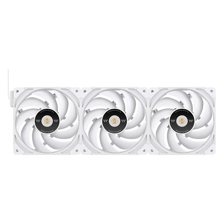 Thermaltake TOUGHFAN EX12 Pro White 3er-Pack | Gehäuselüfter Kühlung Produkt Bild 1
