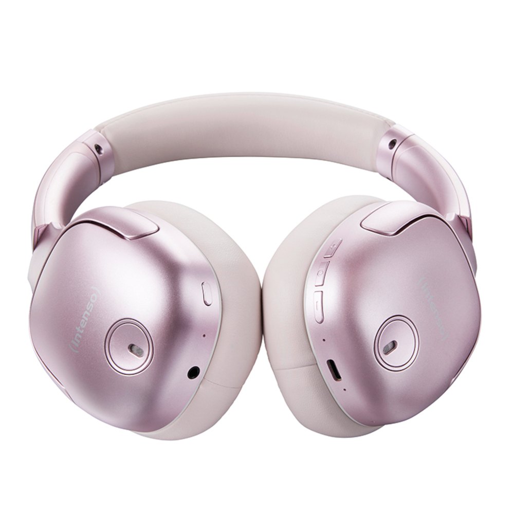 Intenso Over-Ear TWS True Wireless Kopfhörer Bluetooth 5.3, Hybrid Active Noise Cancelling (ANC), Transparency Modus, Musik Modus, Passiver Modus Kopfhörer Produkt Bild 7