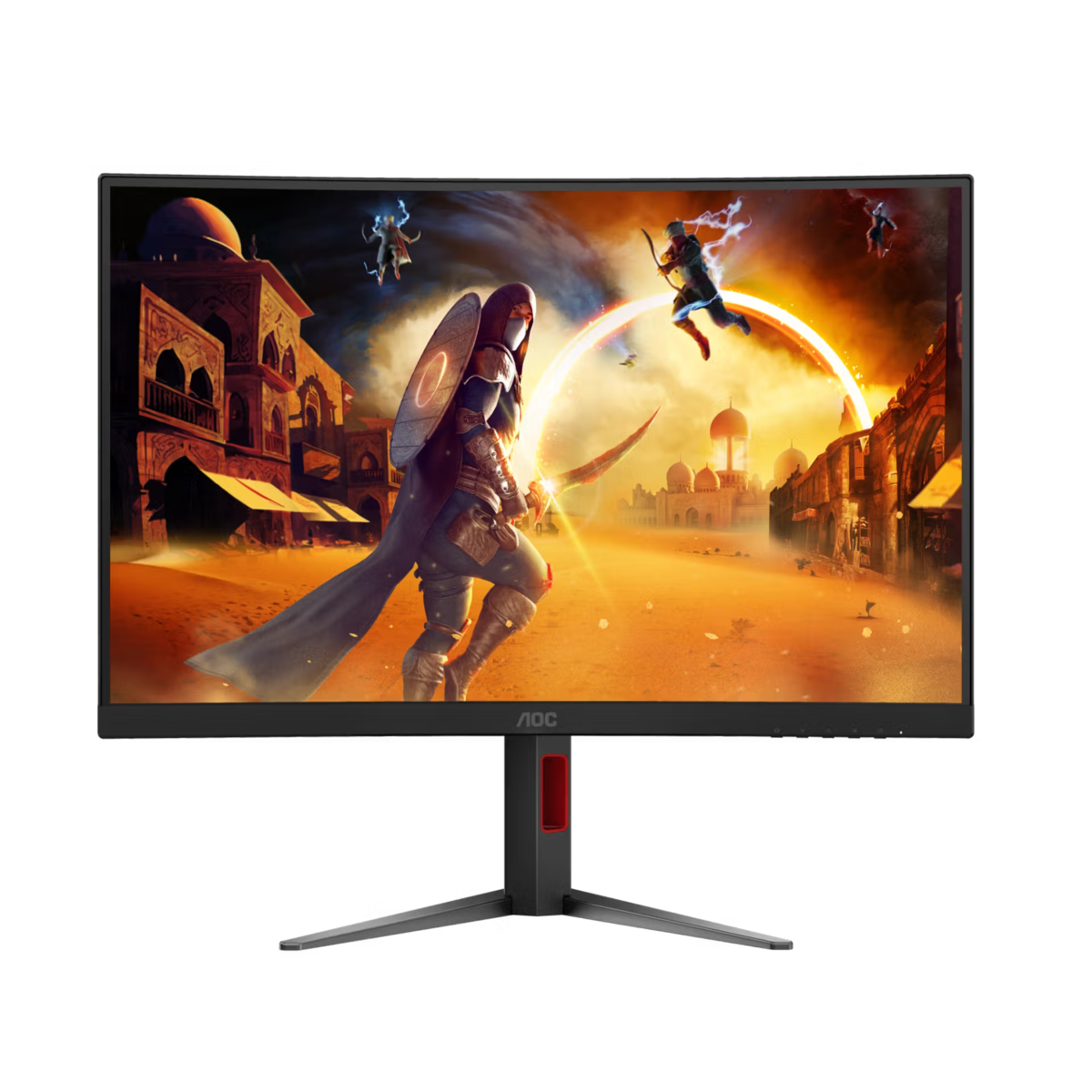 AOC CQ27G4Z2 27 Zoll - Curved Dual Mode Gaming Monitor Fast VA, QHD mit 260 Hz, FHD mit 400 Hz, 1 ms GtG, 2x HDMI, DP